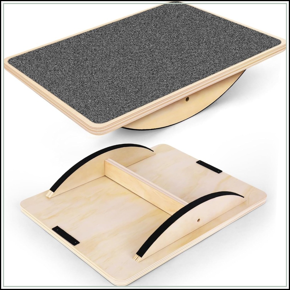 Anti-Slip Balance Board for Ad - Wobble Board Balance recension och pris