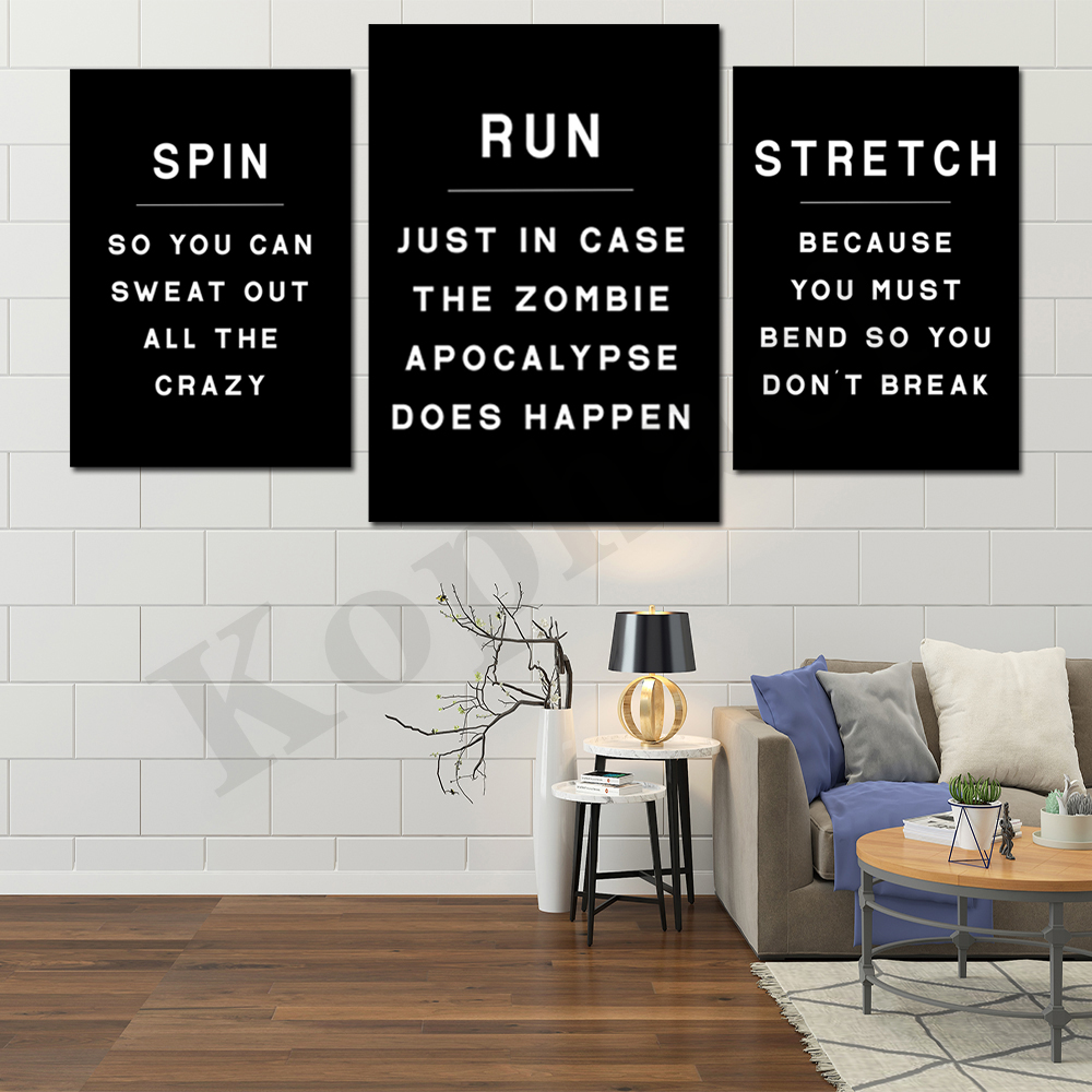 Gym wall art | home gym decor  - Home Gym Minimalist recension och pris