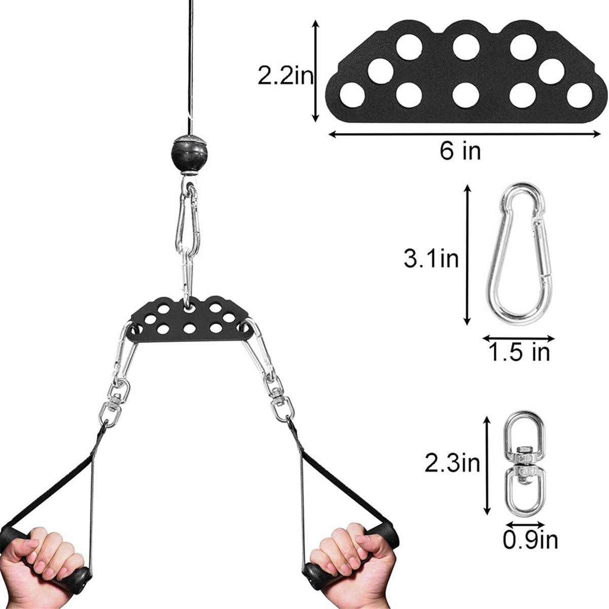 AT59 LAT Pulldown Attachments, - Home Gym Lat Pulldown recension och pris